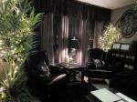 sitting area in private treatment room, peaceful evening setting - new location 2012